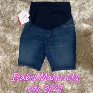 NWT Women’s Maternity shorts Isabel Maternity Sizes 6/28 ; 8/29; 10/30